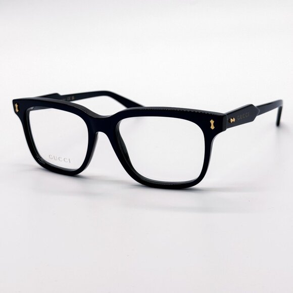 NEW GUCCI GG1265O 005 EYEGLASSES MEN BLUE EYEWEAR - Picture 2 of 9